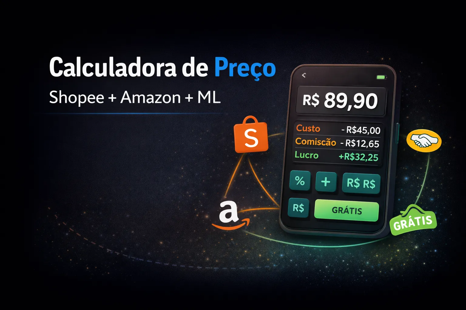 Calculadora de Preço para Marketplace: Calcule Grátis