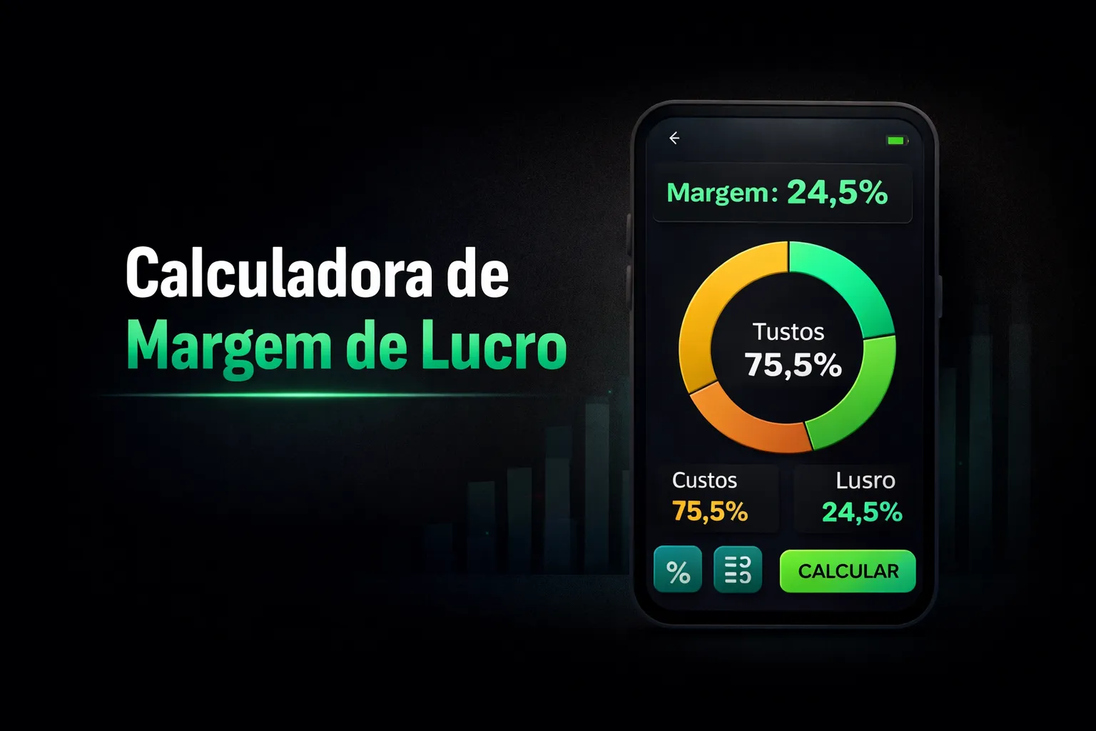 Calculadora de Margem de Lucro Online Grátis