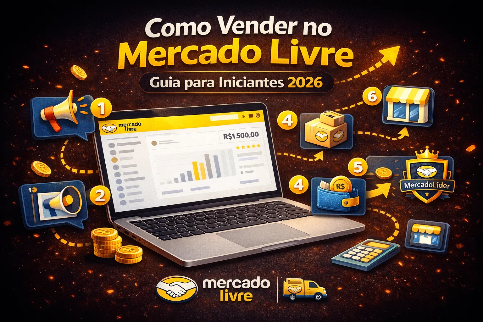 Como Vender no Mercado Livre em 2026: Guia Completo para Iniciantes