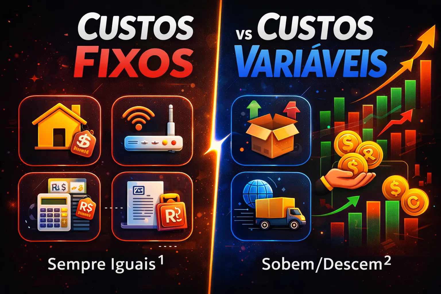 Custos Fixos e Variáveis: Como Separar para Precificar Corretamente