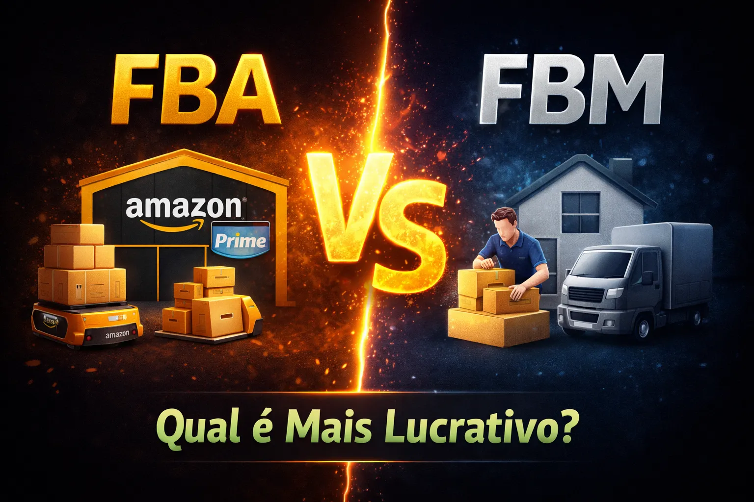 FBA vs FBM Amazon: Qual Modalidade Escolher em 2026?